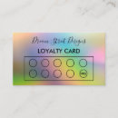 Search for geometric business cards Social media