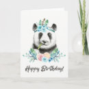 Search for watercolor panda cards Bamboo