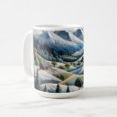 Search for mountain scene coffee mugs Trees