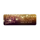 Search for party lights return address labels Purple