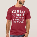 Search for directions tshirts Humour