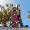 Search for red and black skateboards Pattern