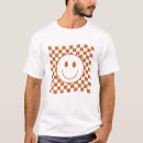 Search for happy face tshirts Checkered