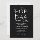 Search for pop fizz clink invitations Elegant
