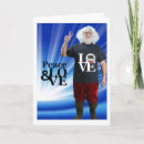 Search for peace sign christmas cards Hippy