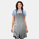 Search for black and silver aprons Grey