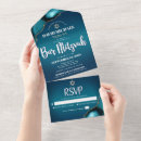 Search for turquoise ombre invitations Gold