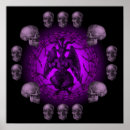 Search for baphomet posters Skull