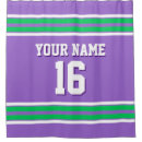 Search for purple shower curtains Monogrammed