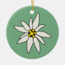Search for edelweiss christmas tree decorations Alps
