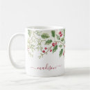 Search for christmas holly mugs Floral