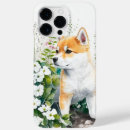 Search for shiba inu iphone cases Watercolor