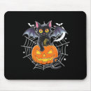 Search for winged cat mousepads Spooky party
