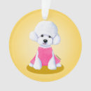 Search for tiny christmas tree decorations Dog