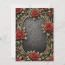 Search for rose background invitations Red
