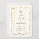 Search for a is brewing baby shower invitations Hand drawn