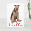 Search for airedale puppy cards Dog