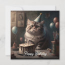Search for funny cat birthday cards Animal