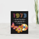 Search for 1973 birthday cards Retro