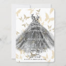 Search for black gold prom invitations Sparkle