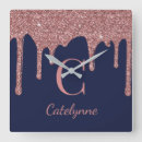 Search for navy blue and rose gold art Blush pink