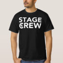 Search for backstage crew tshirts Actor