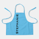Search for plain blue aprons Solid colour
