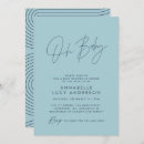 Search for contemporary baby shower invitations Script