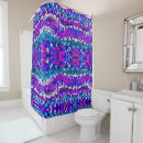 Search for purple mosaic shower curtains Blue