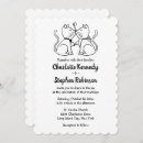 Search for black and white kitten invitations Cat