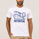 Search for potential tshirts Physics
