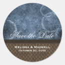Search for metallic blue stickers Vintage