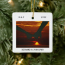 Search for just engaged christmas tree decorations Black and white