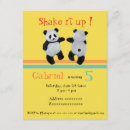 Search for panda bear birthday invitations Fun