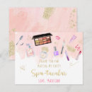 Search for spa thank you cards Makeup party