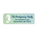 Search for herringbone return address labels Blue