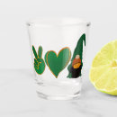 Search for gnome shot glasses St patricks day