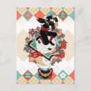 Search for ninjas postcards Shuriken