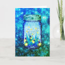 Search for fireflies cards Rustic