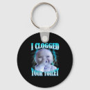 Search for clogs key rings Toilet funny