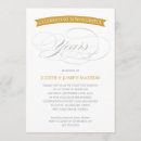 Search for 50 anniversary invitations Yellow