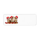 Search for cute santa claus return address labels Animal