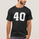 Search for number 40 tshirts Player