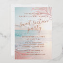 Search for bohemian sweet 16 invitations Blush pink