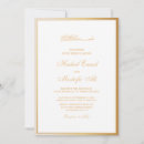 Search for gold frame wedding invitations Bismillah