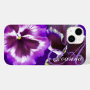 Search for purple pansies iphone cases Floral
