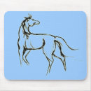Search for drawing ink mousepads Horse