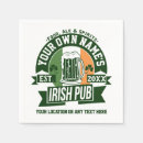 Search for st patricks day napkins Pub