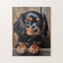 Search for cute cavalier king charles spaniel puzzles Pet