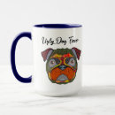 Search for ugly dog mugs Pug